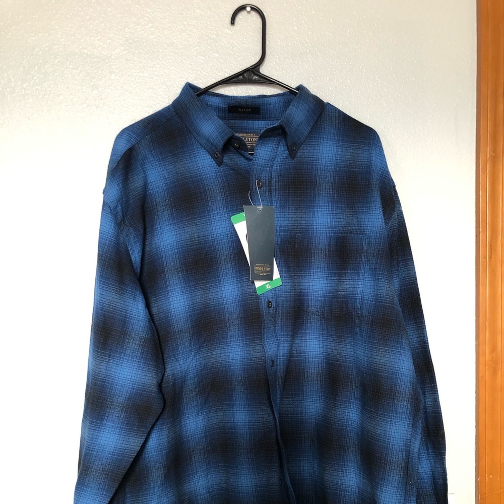Pendleton Men’s Button Down Long Sleeve Flannel